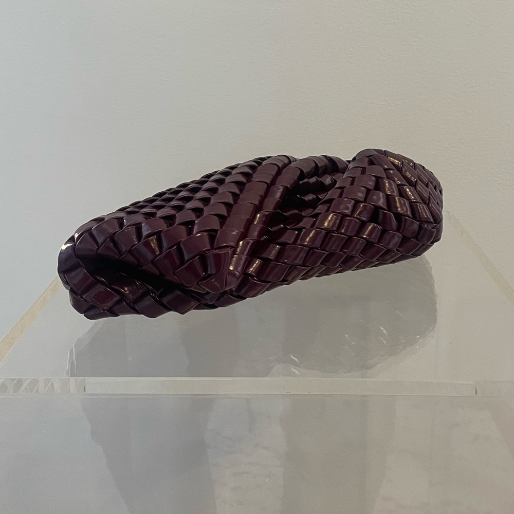 Bottega Veneta Twist leather clutch bag